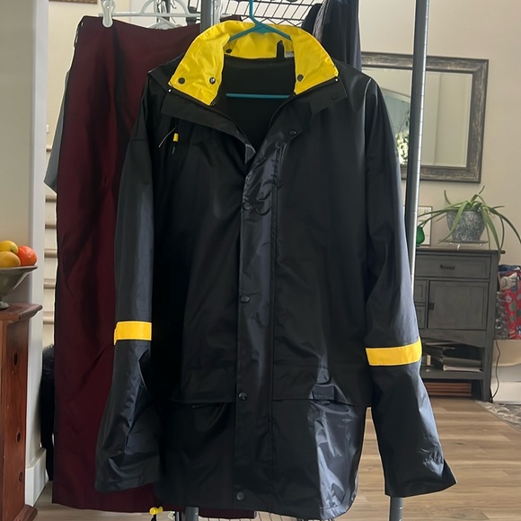 FrogWear®  Global Glove Premium Nylon Rain jacket - Picture 2 of 8